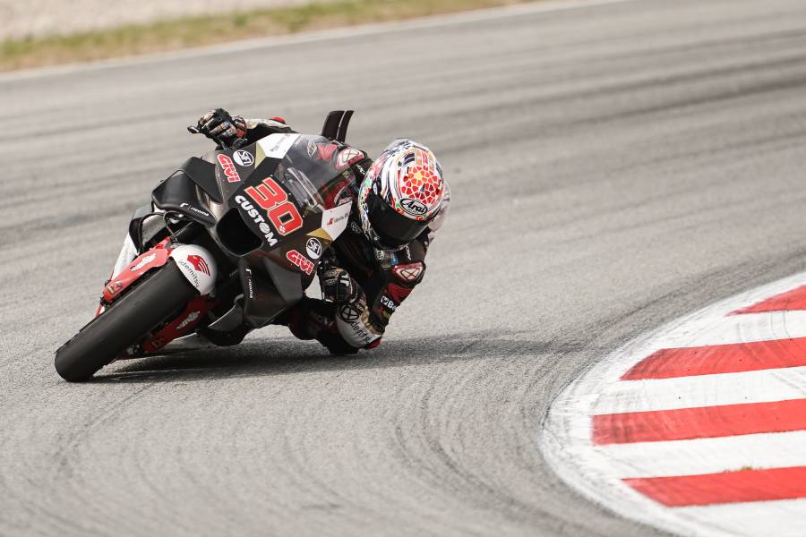 Nakagami Takes Points in Barcelona