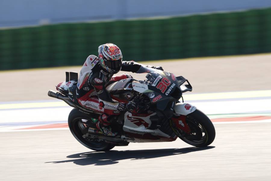 Nakagami Completes the Sprint in Misano