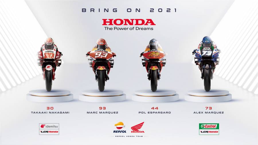 Honda MotoGP 2021シーズンポスター
