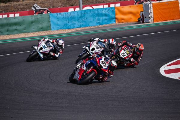 Good teamwork and solid results for Team HRC on Sunday at Magny Cours