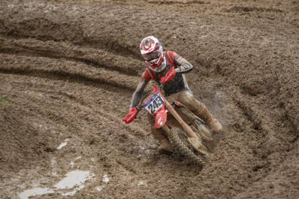 Fourth and fifth for Team HRC in Maggiora mud