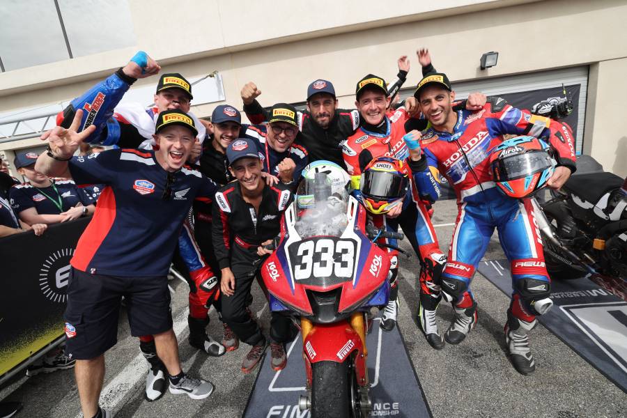 Honda Viltaïs Racing takes Bol d’Or podium to secure the Constructors' FIM Endurance World Championship for Honda