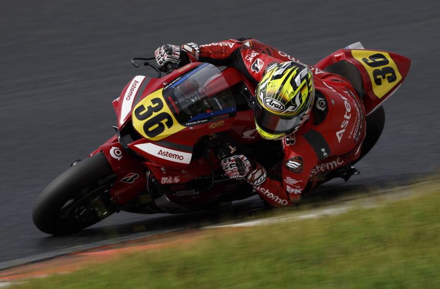 水野が2列目4番グリッドを獲得