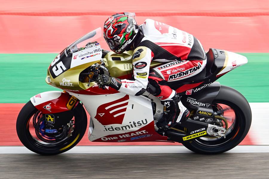 Changing track conditions make qualifying tricky for Chantra and Ogura