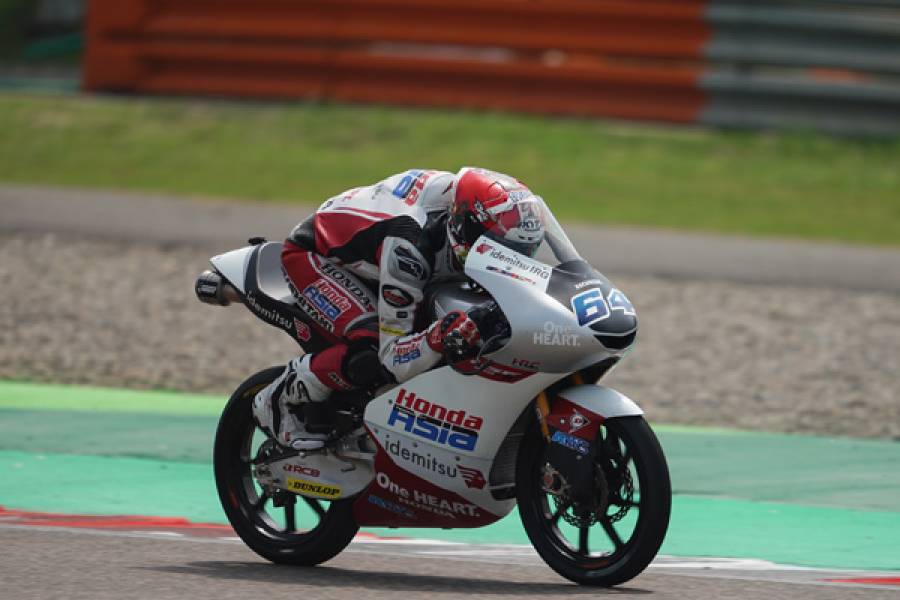 A crash prevents Taiyo from completing a great weekend.