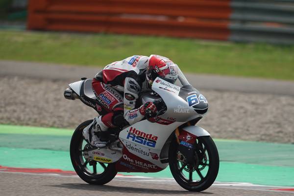 古里は上位を争うも転倒により入賞を逃す