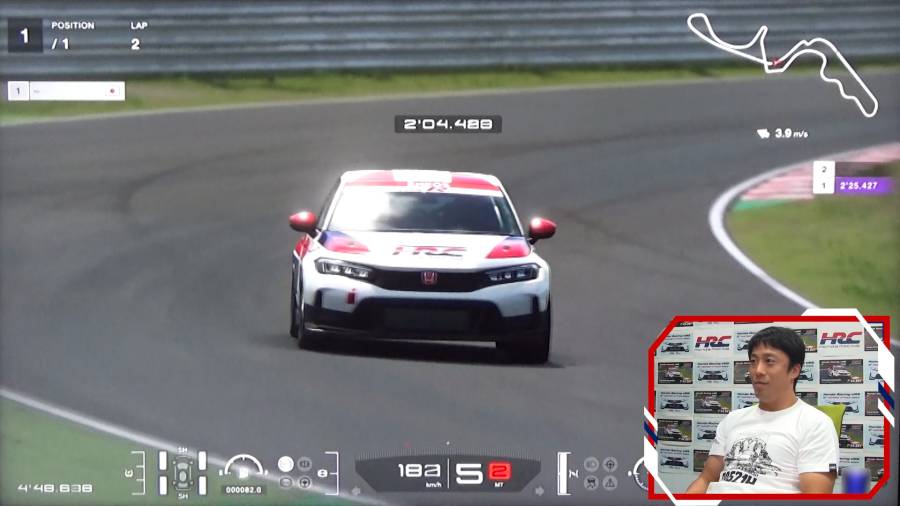 【Video】Takuya Izawa Challenges "Honda Racing eMS 2023 ～ GT Fastest Attack 2023 ~"