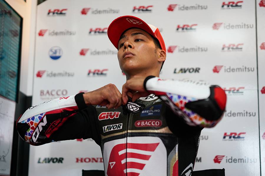 Tough Friday in Mandalika for Takaaki Nakagami