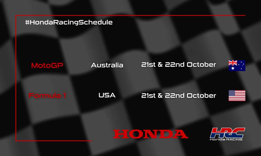 This weekend's racing