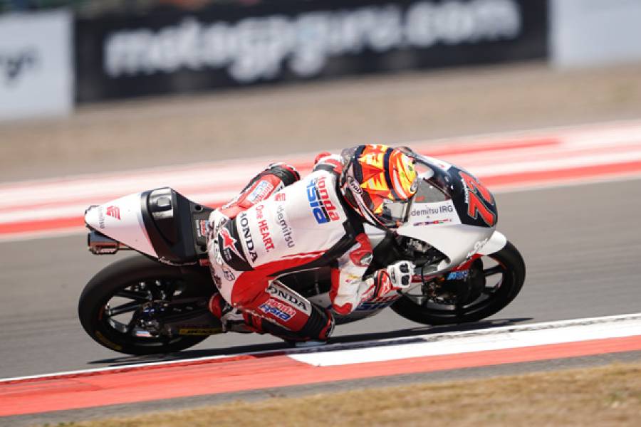 Furusato already knows what it's like to fight for a podium finish