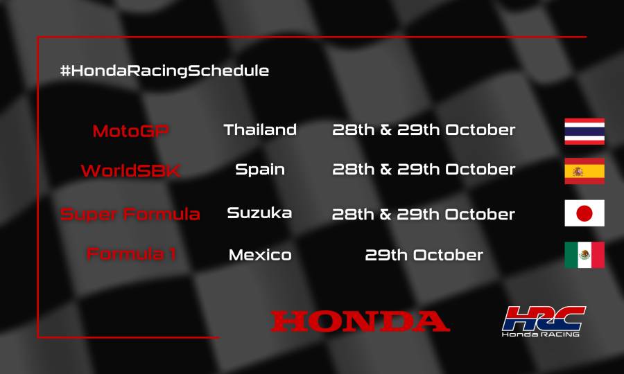 This weekend's racing