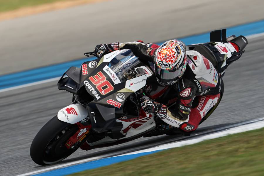 Takaaki Nakagami Completes Friday Practices at Buriram