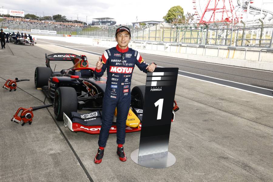 Nojiri takes his fourth pole position of the season