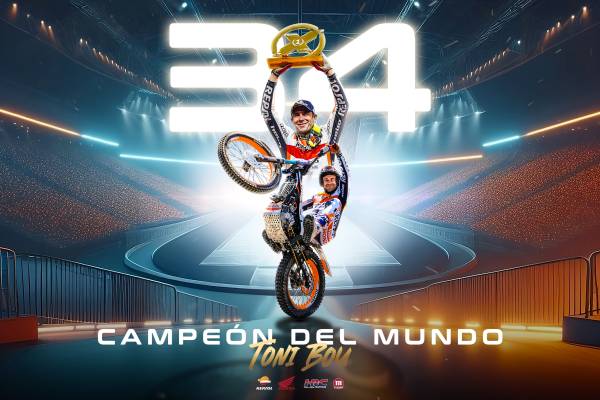 Toni Bou wins 34th world title