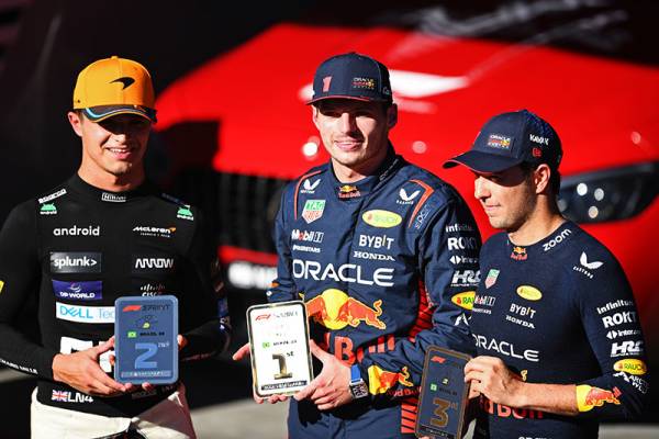 Max Verstappen won for Sao Paulo Grand Prix Sprint