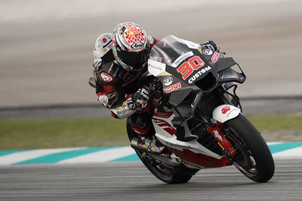 Nakagami Finishes the Sprint in Malaysia
