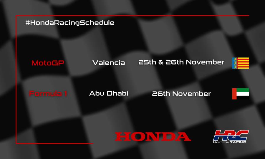 This weekend's racing