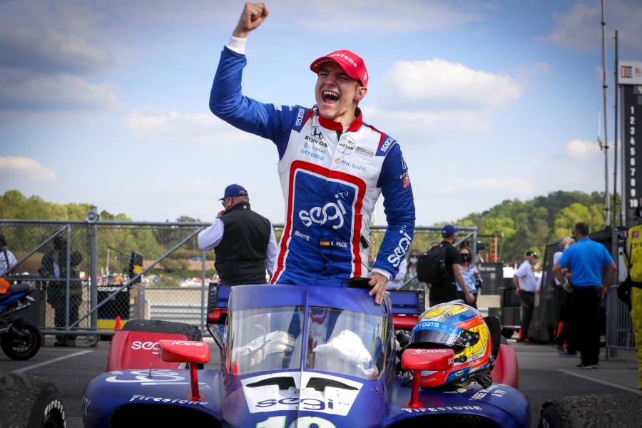 Alex Palou takes first career win in IndyCar Series opener