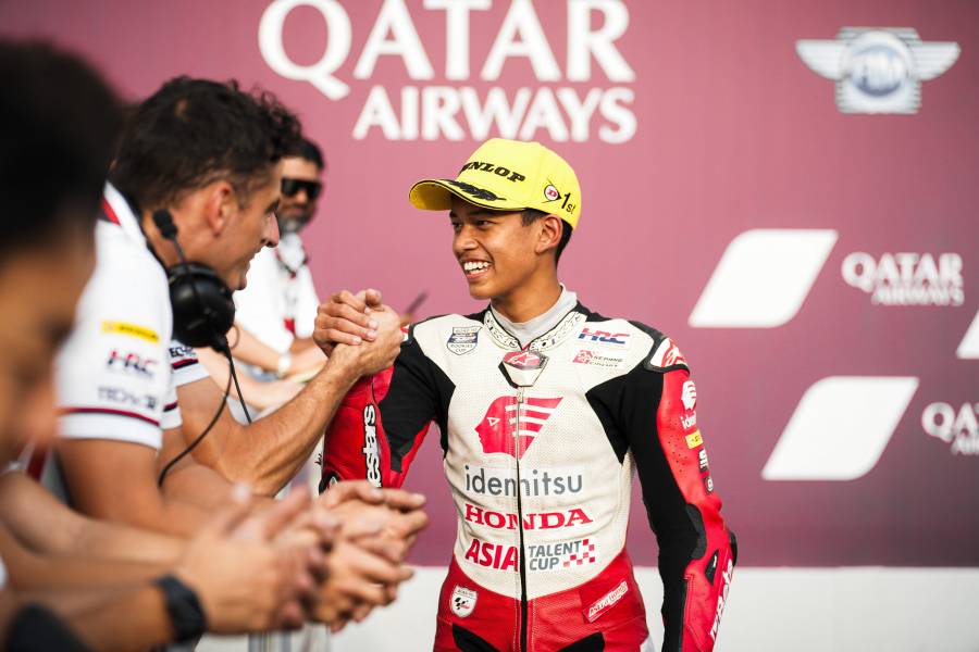 0.010s in it: Pratama fends off Ogiwara for ninth win