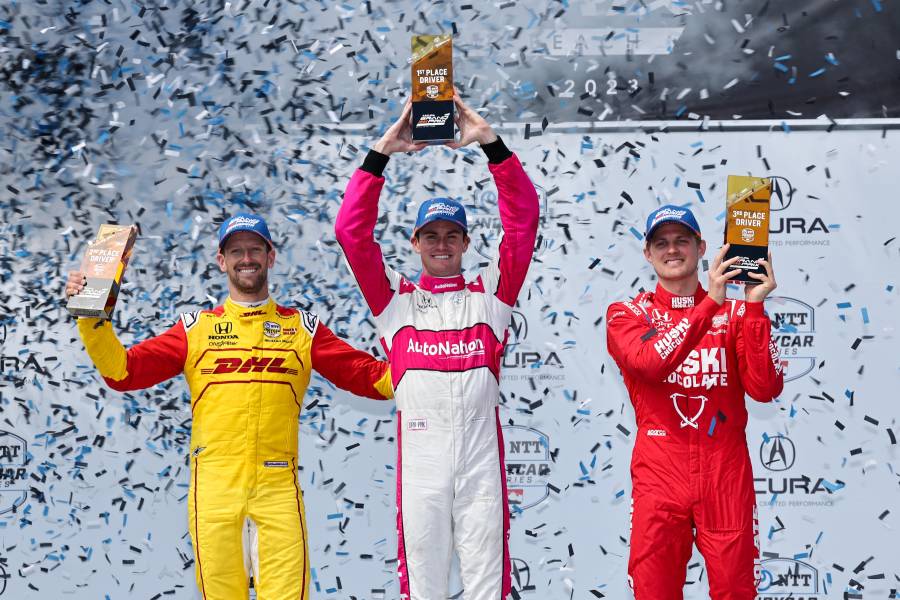 Honda drivers dominate podium at Round 3, Long Beach