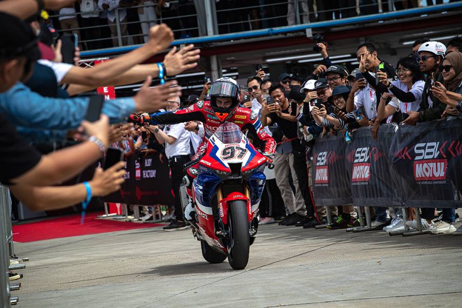 Xavi Vierge at Round 2, Indonesia