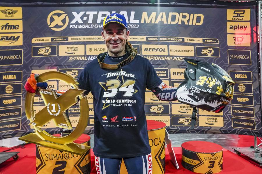 Toni Bou at X-Trial Madrid