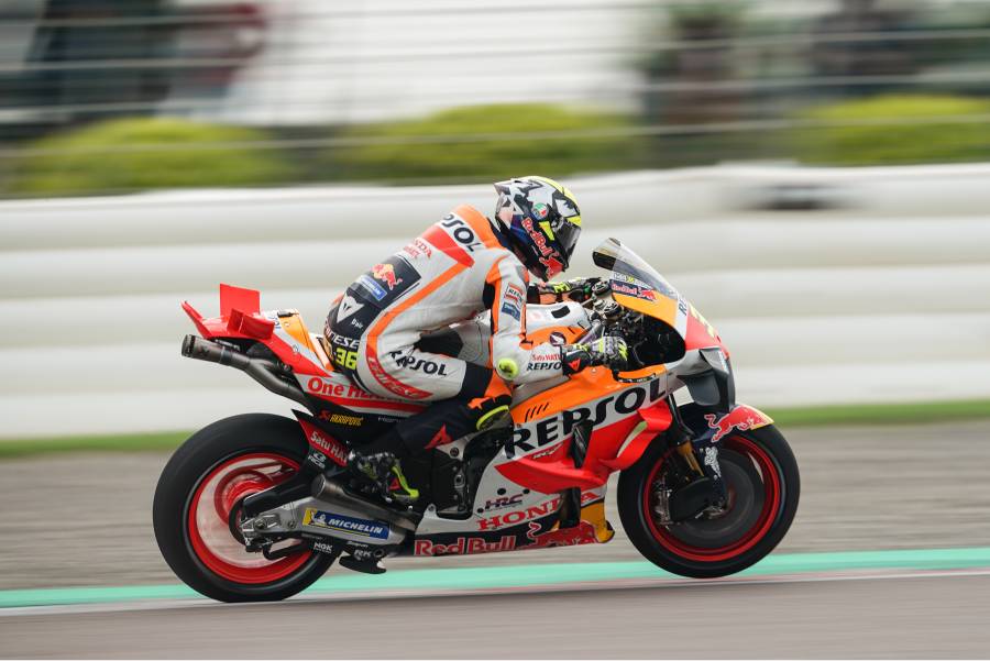 Joan Mir at Round 13, India