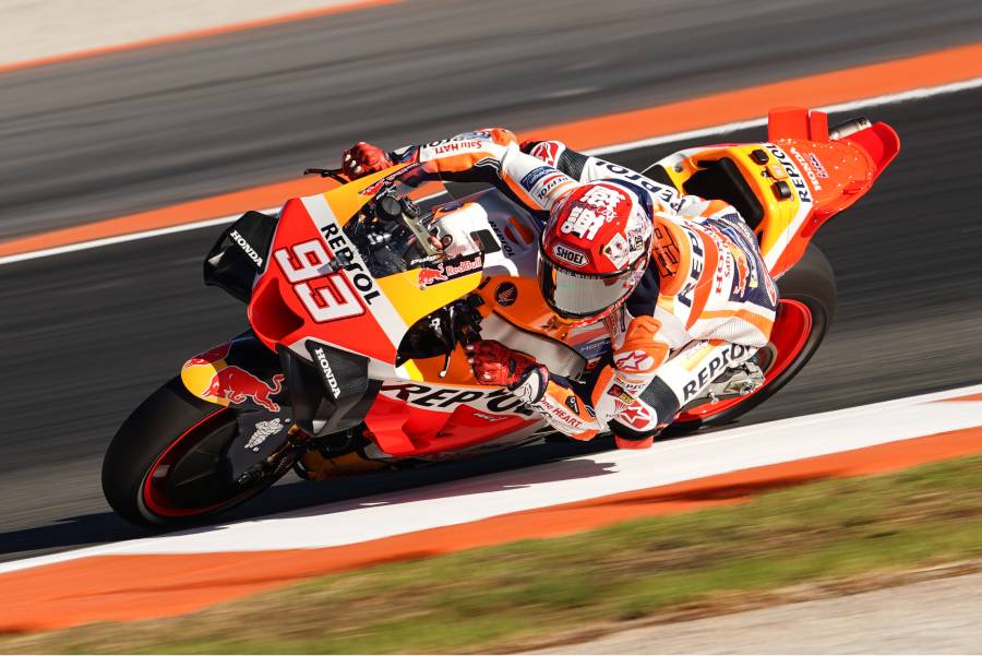 Marc Marquez at Round 20, Valencia