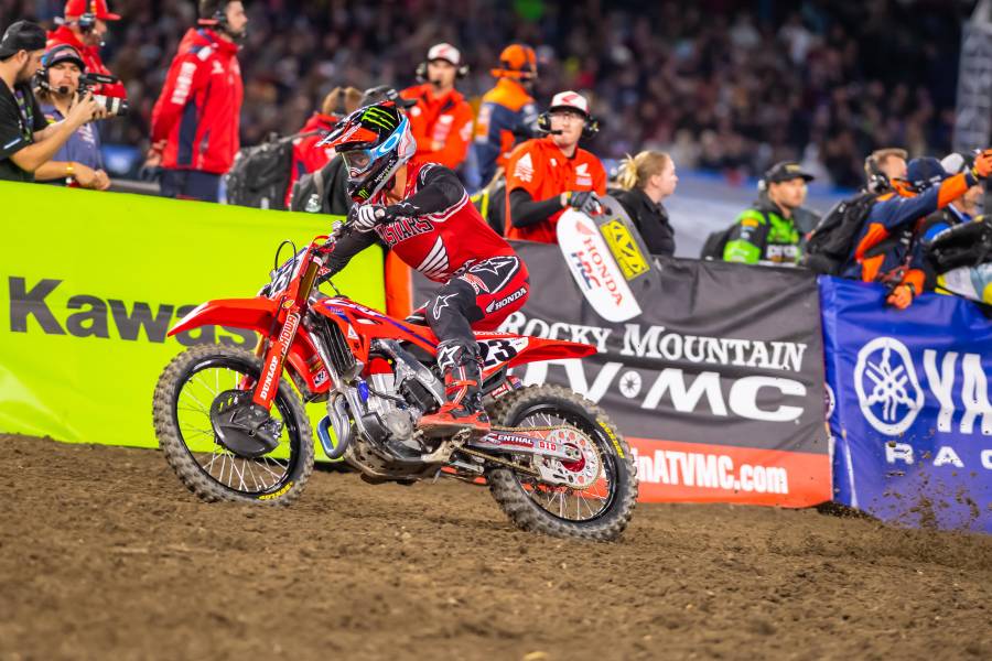 Chase Sexton at season-opener Anaheim