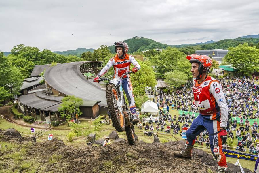 Toni Bou at Japanese TrialGP