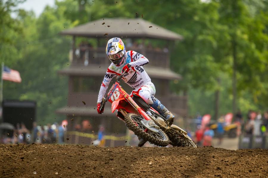 Jett Lawrence at AMA-MX Round 11, Ironman