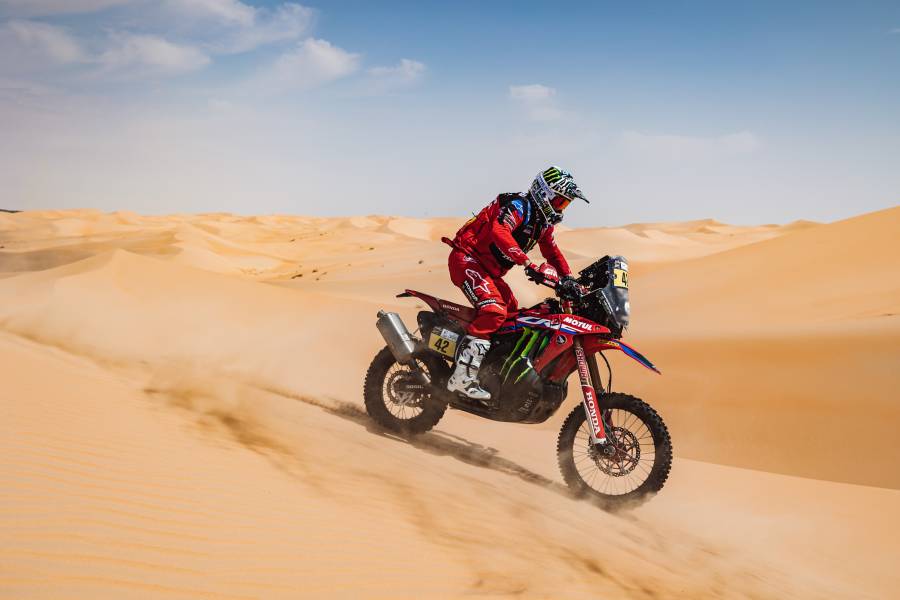 Adrien Van Beveren at the Abu Dhabi Desert Challenge