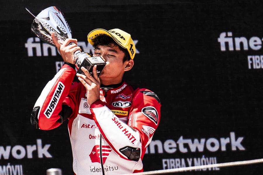 Fadillah Arbi Aditama at Round 5, Barcelona