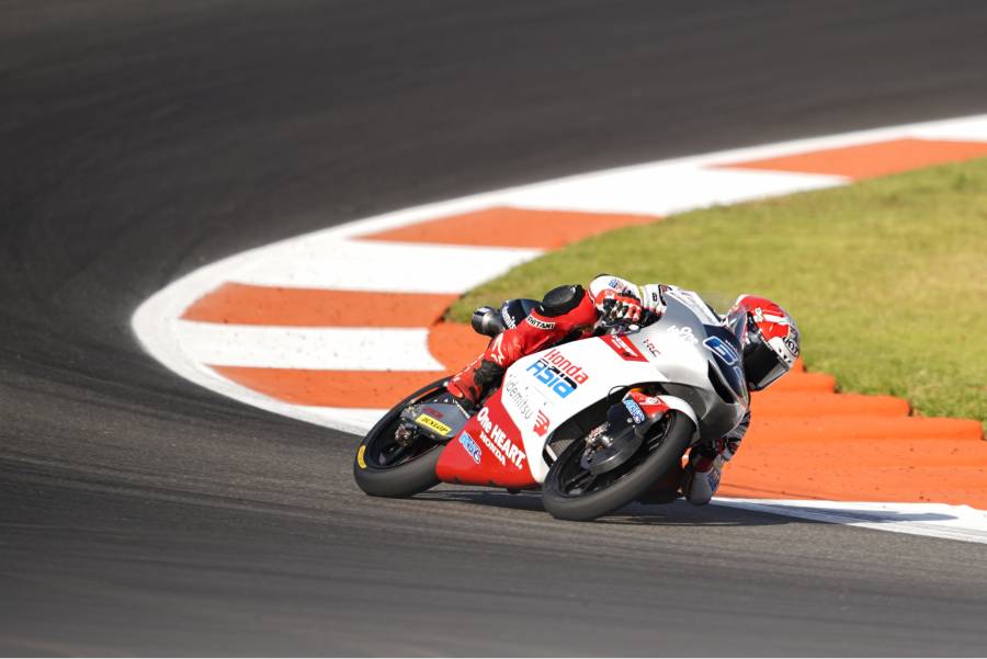 Mario Aji at Round 20, Valencia