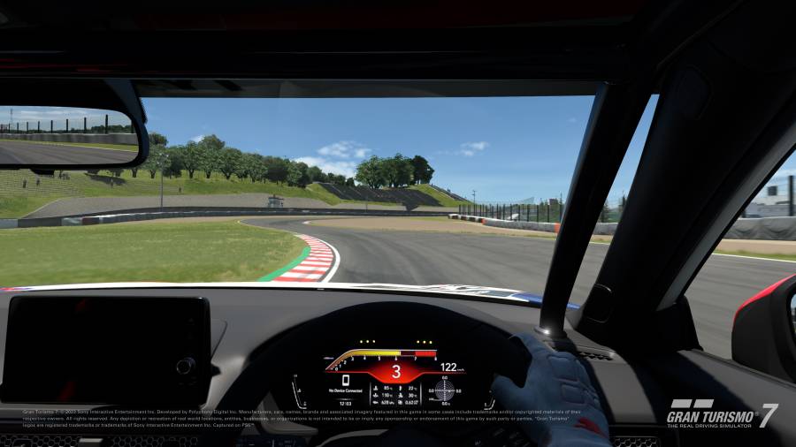 車内も忠実に再現されている