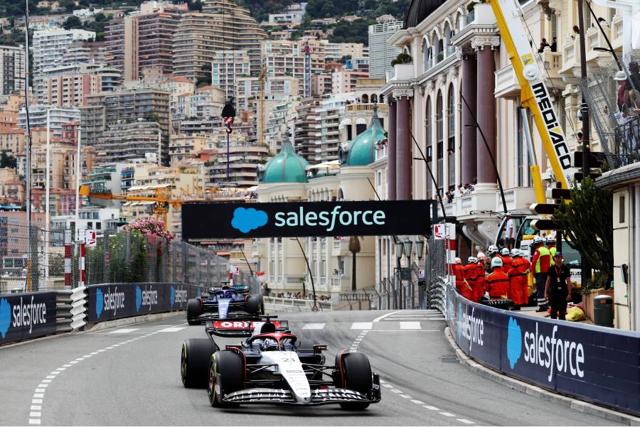 Nyck de Vries at Round 6, Monaco