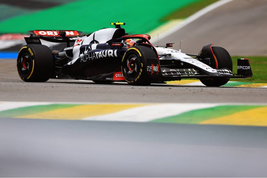 Yuki Tsunoda at Round 21, Sao Paulo