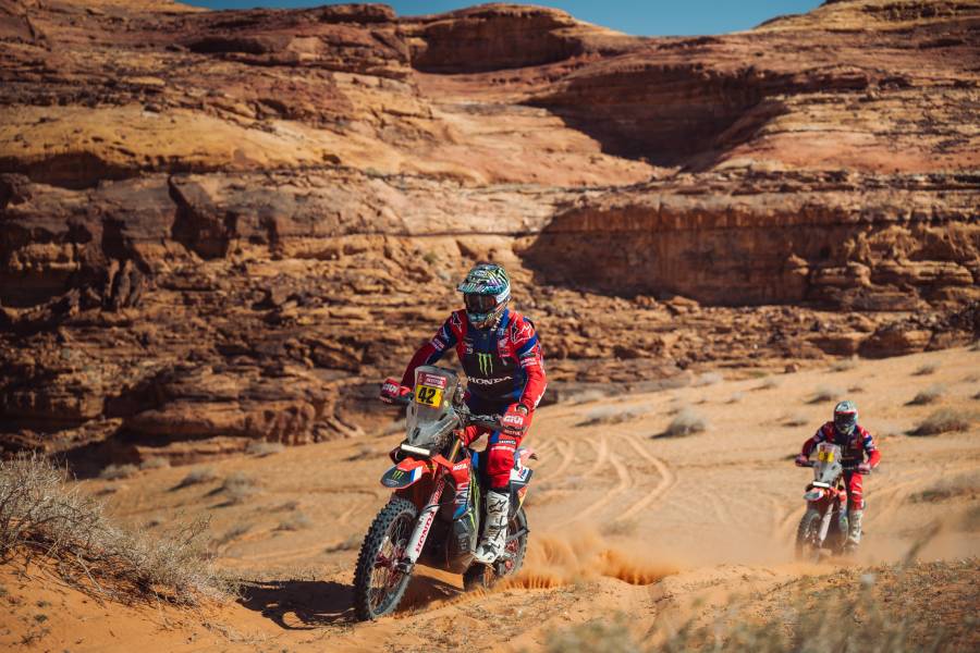 Monster Energy Honda Teamが2日連続で1-3位を独占