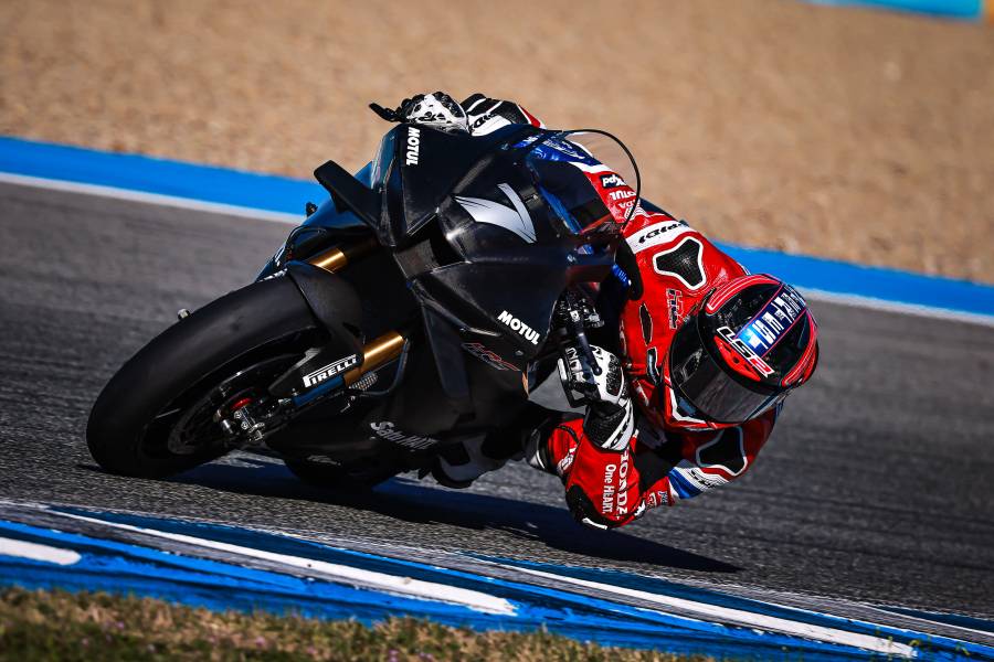 Team HRC preps for the 2024 WorldSBK Championship with a two-day test at Jerez