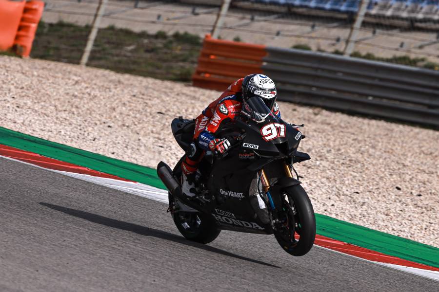 Final European SBK tests for Team HRC at Portimão