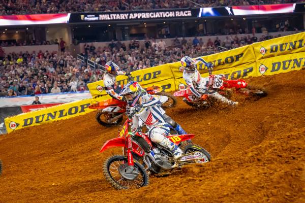Learning Opportunities for Team Honda HRC at Arlington Supercross
