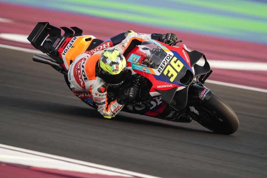 Even in the desert it rains – Repsol Honda Team contend with the weather in Lusail