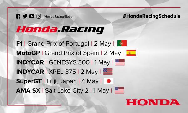 This weekend's racing