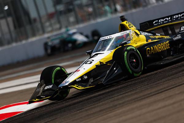 開幕戦セントピーターズバーグのストリートコースでハータが5位フィニッシュ