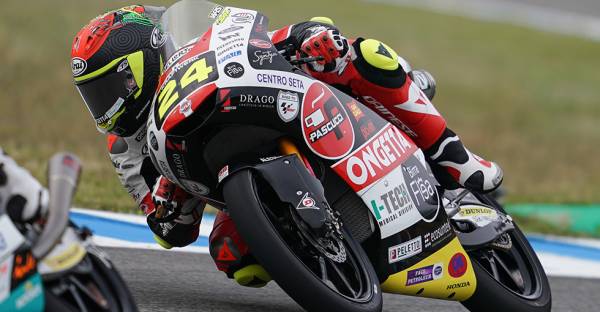 Honda riders rule Jerez Moto3 qualifying