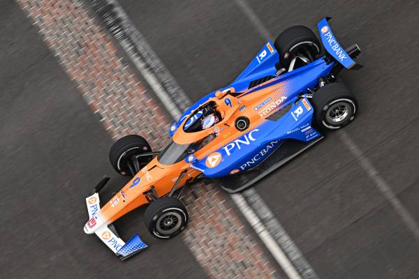 INDY500に向けた合同テストは雨のため1日のみの走行に