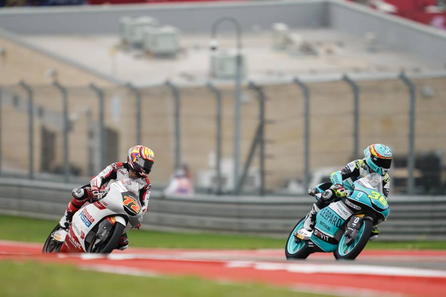 Bad luck for Furusato at the AmericasGP