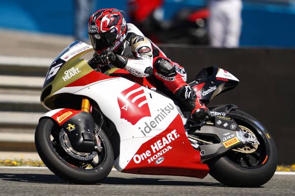 IDEMITSU Honda Team Asiaの両ライダーがスペインGP決勝で健闘