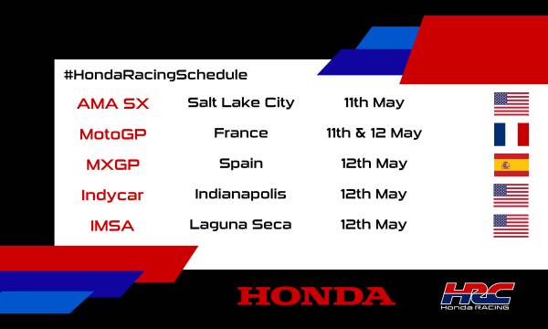 This weekend's racing