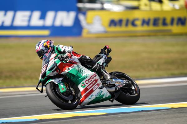 Johann Zarco finishes the Sprint at Le Mans